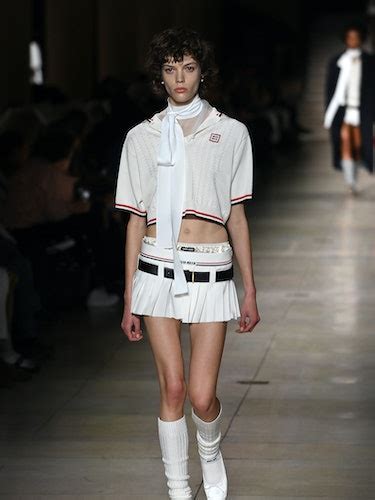 miu miu fashion week paris|Paris mini skirt fashion week.